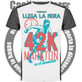 camiseta running 42k maratón