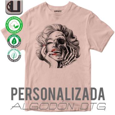 camiseta personalizada unisex organica