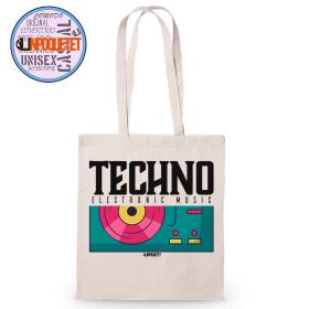 Bolsa Tela Techno Electronic Music