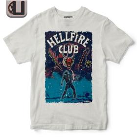 camiseta hellfire club eddy metallica