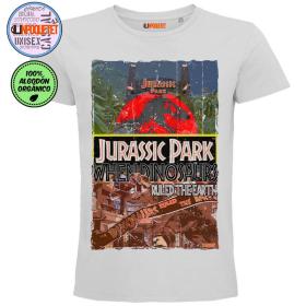 camiseta película jurassic park