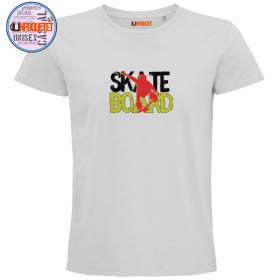 camiseta calavera skate