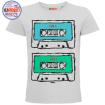 Camiseta Música Cinta cassette